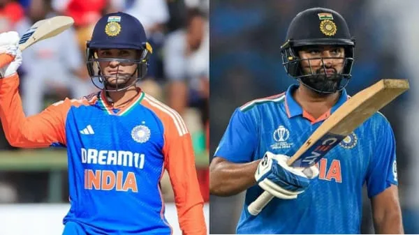 Abhishek Sharma and Rohit Sharma